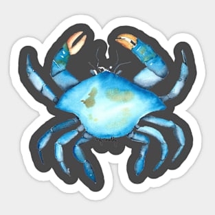 Blue Crab Sticker